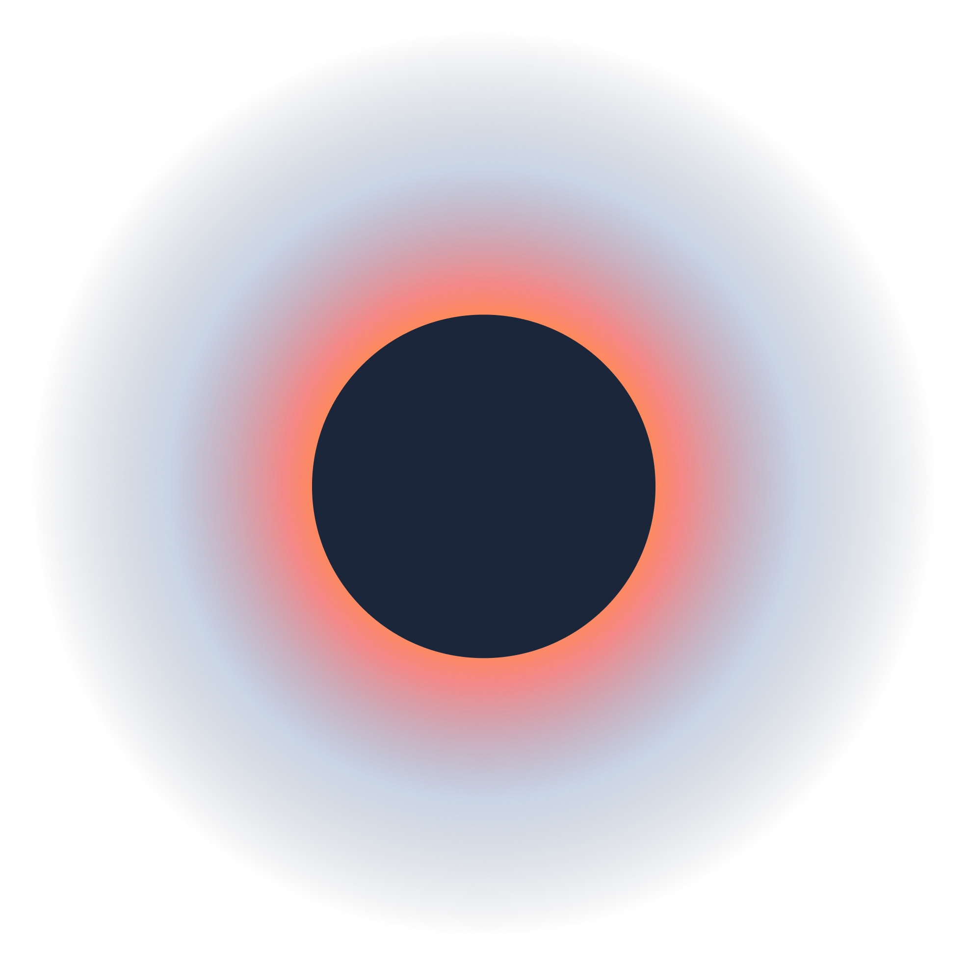 Sun with full eclipse